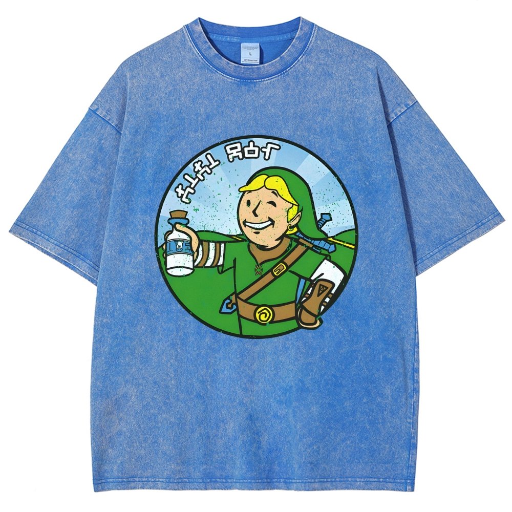 Mystic Milk Vintage Distressed T-shirt