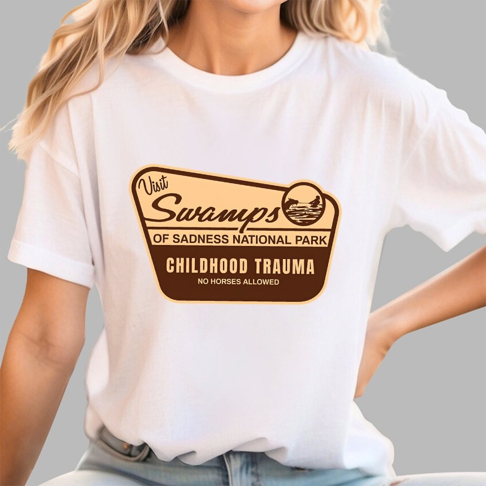 Mysterious Swamps National Park Geek T-Shirt