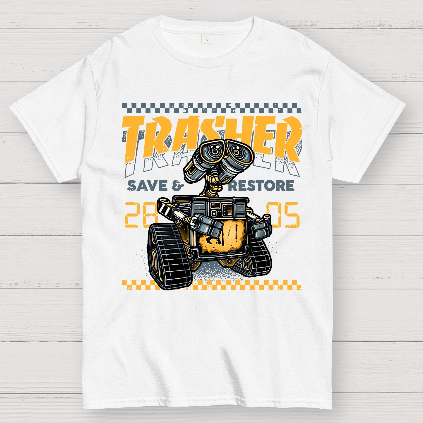 Trasher Save and Restore Geek T-Shirt