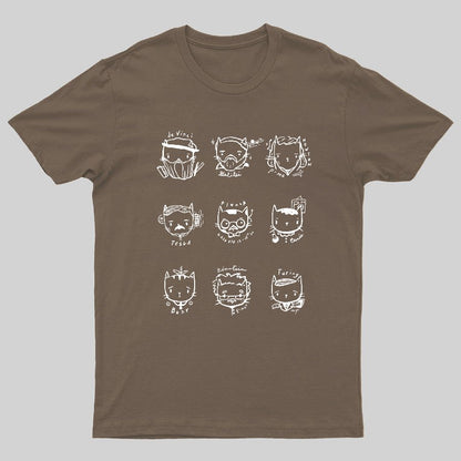 Mad Science Cats Geeky T-Shirt
