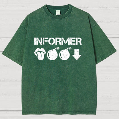 Informer Vintage Distressed T-shirt