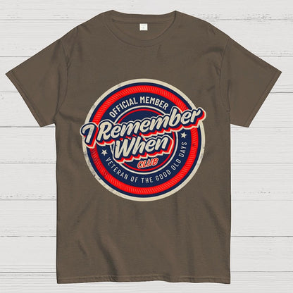 Remember When Geek T-Shirt