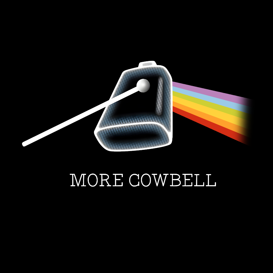 More Cowbell Geek T-Shirt