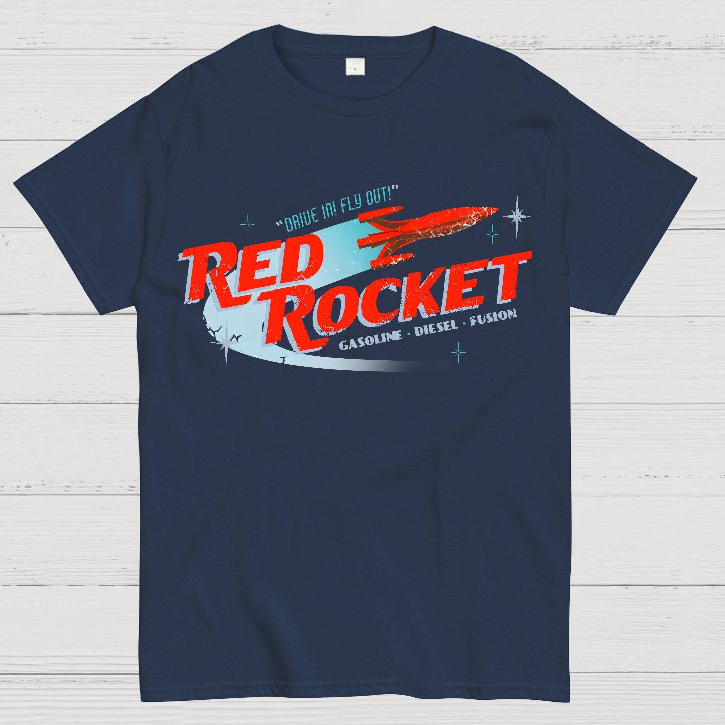 Red Rocket Geek T-Shirt
