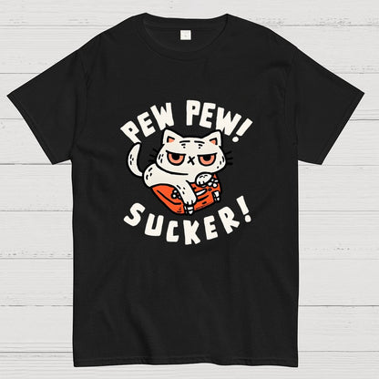 Pew Pew Sucker! Unisex Geek T-Shirt