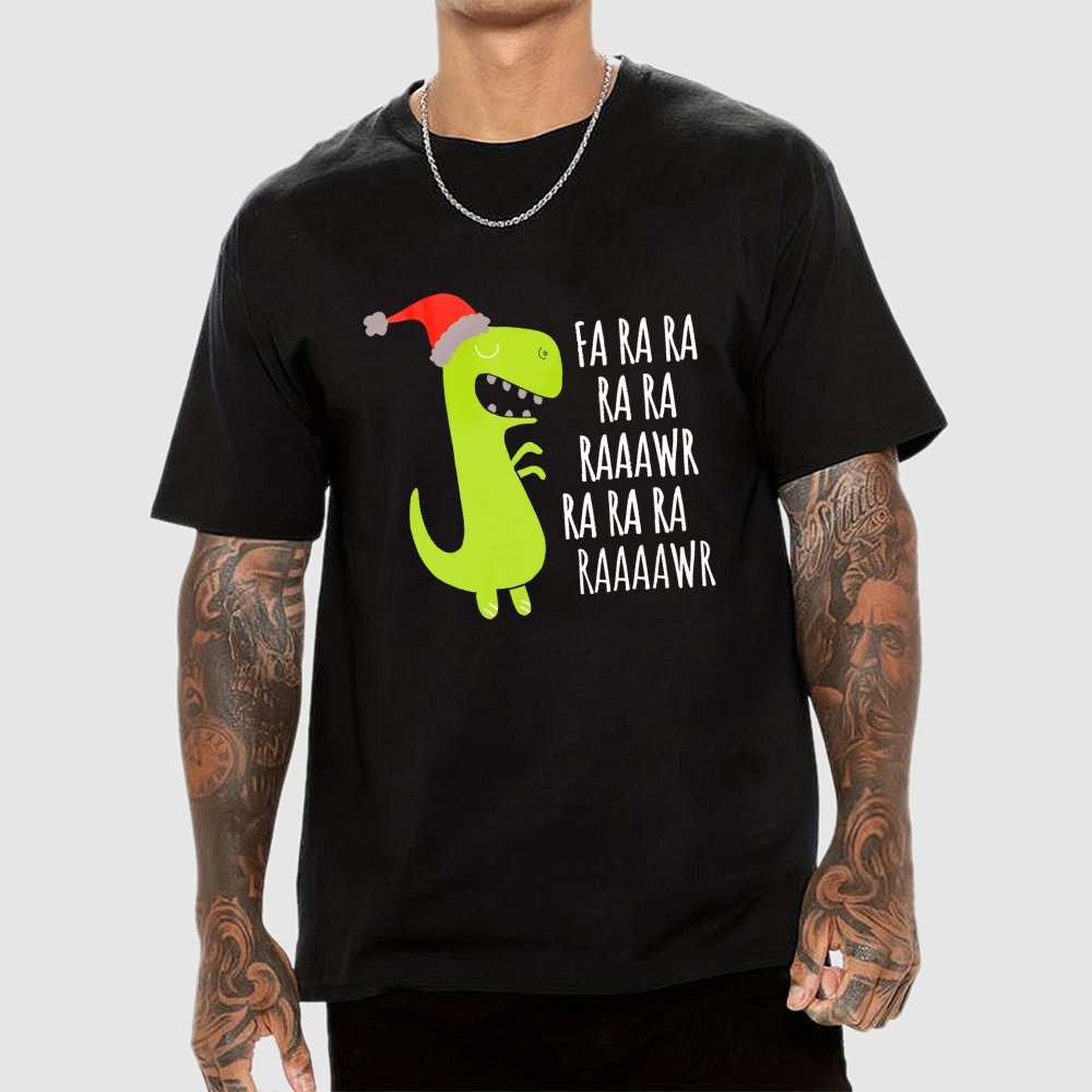 Dinosaur Fa Ra RaRawrRawr Geek T-Shirt