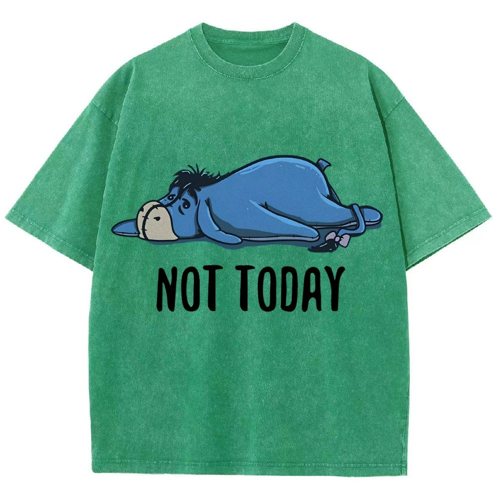 Not Today Vintage Distressed T-shirt