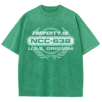 Vintage Property of ABC123 Vintage Distressed T-shirt