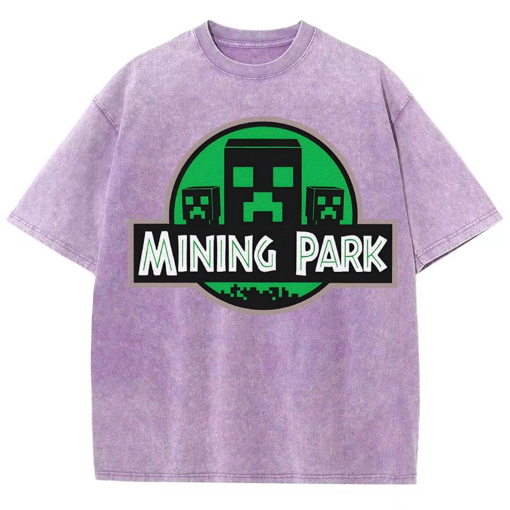 Mining Park Vintage Distressed T-shirt