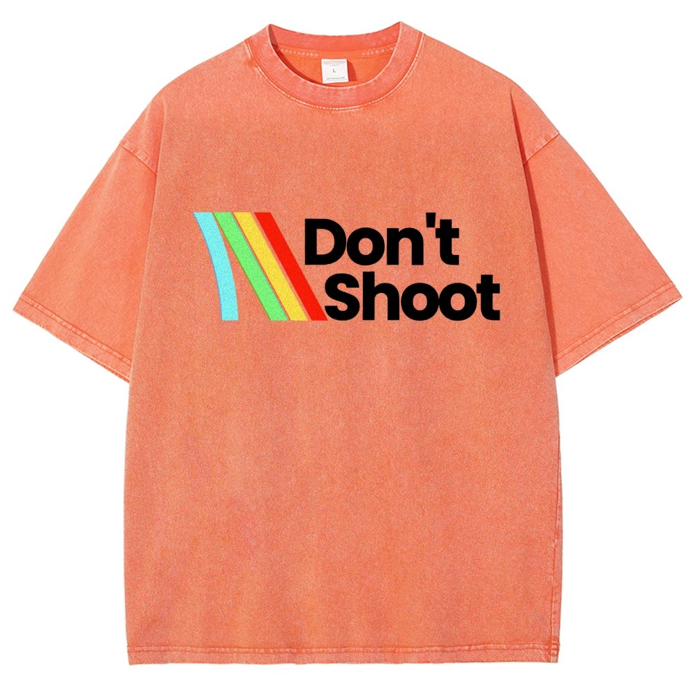Don't Shoot Vintage Distressed T-shirt