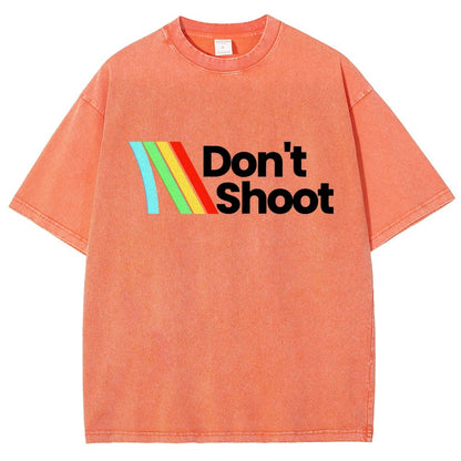 Don't Shoot Vintage Distressed T-shirt