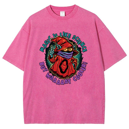 Magic Is Like Science Vintage Distressed T-shirt