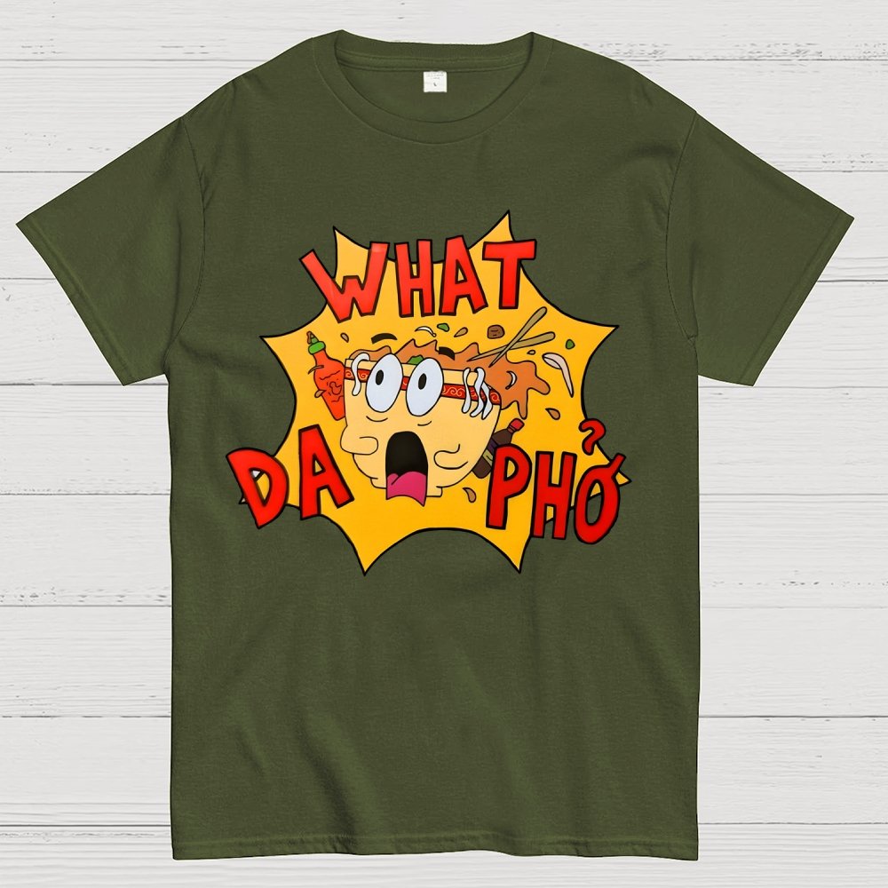 What Da Pho？Funny Geek T-Shirt