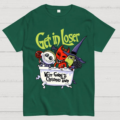 Get in loser We're Going To Winter Wonderland Unisex Geek T-Shirt