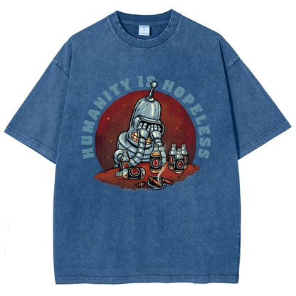 Humanity Is Hopeless Vintage Distressed T-shirt