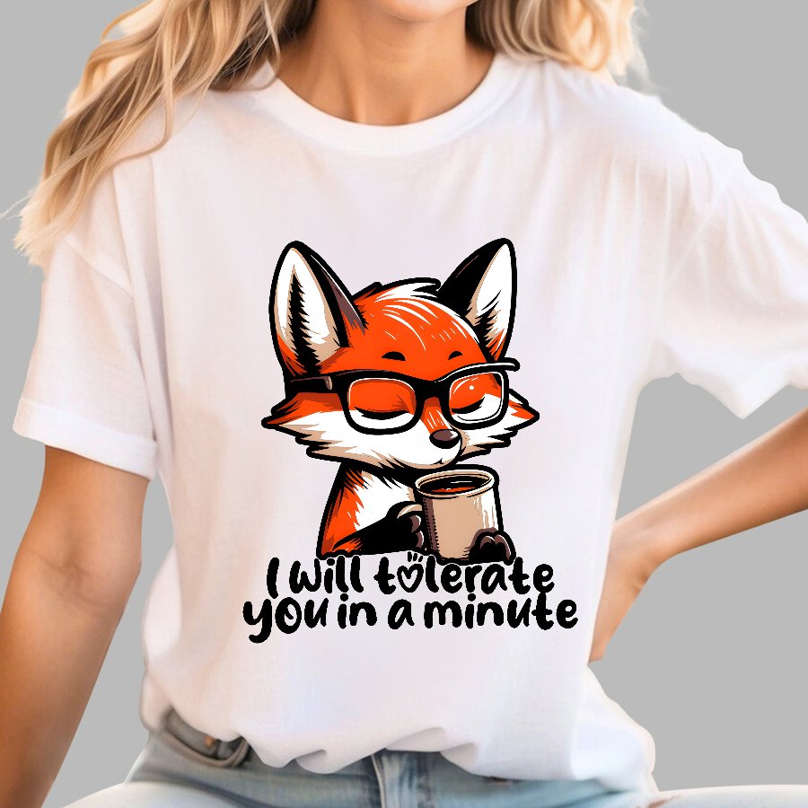 Tolerant Fox Geek T-Shirt