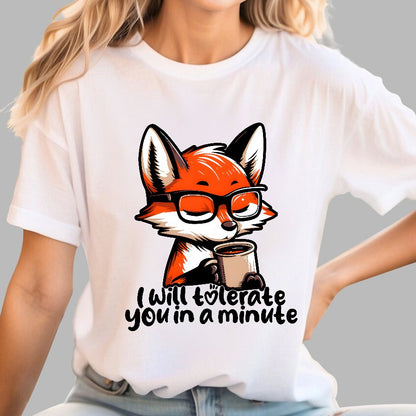 Tolerant Fox Geek T-Shirt