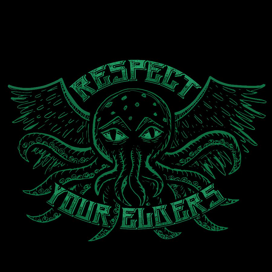 Respect Your Elder Gods Geek Cotton Sweatshirt