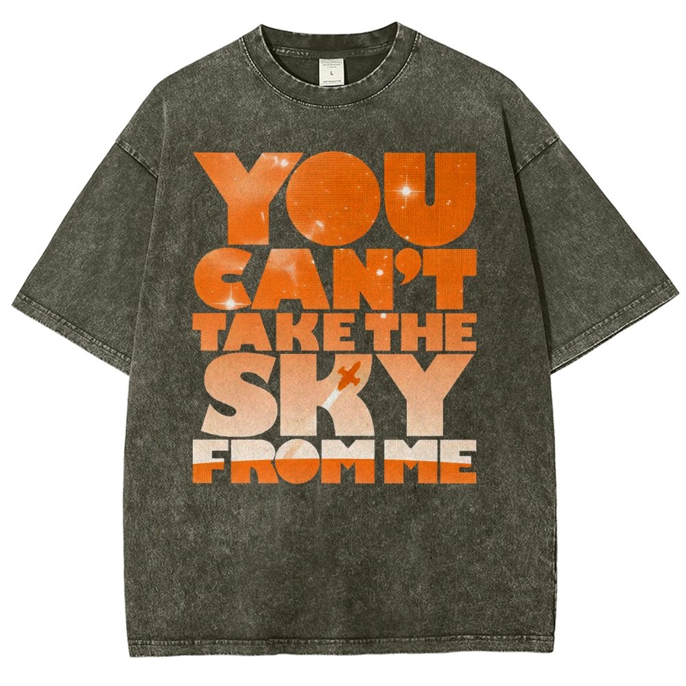 You Can’t Take The Sky Vintage Distressed T-shirt