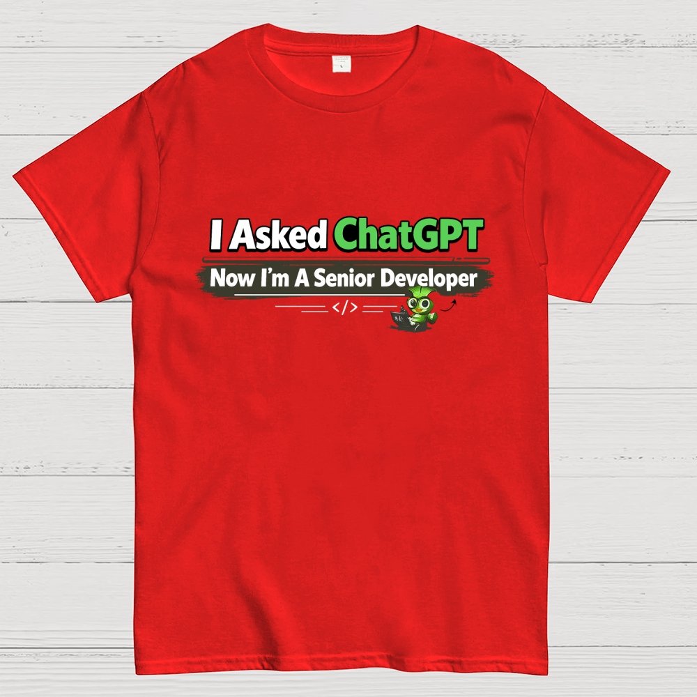 I Asked ChatGPT Geek T-Shirt