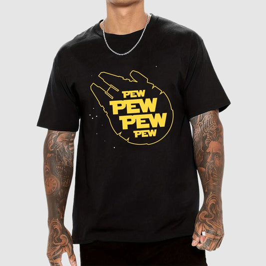 Pew Pew Starship Geek T-Shirt