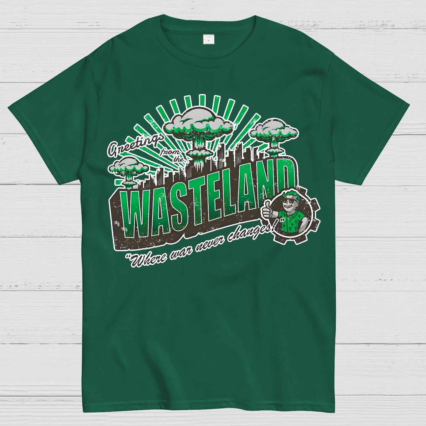 Greetings from the Wasteland! Geek T-Shirt