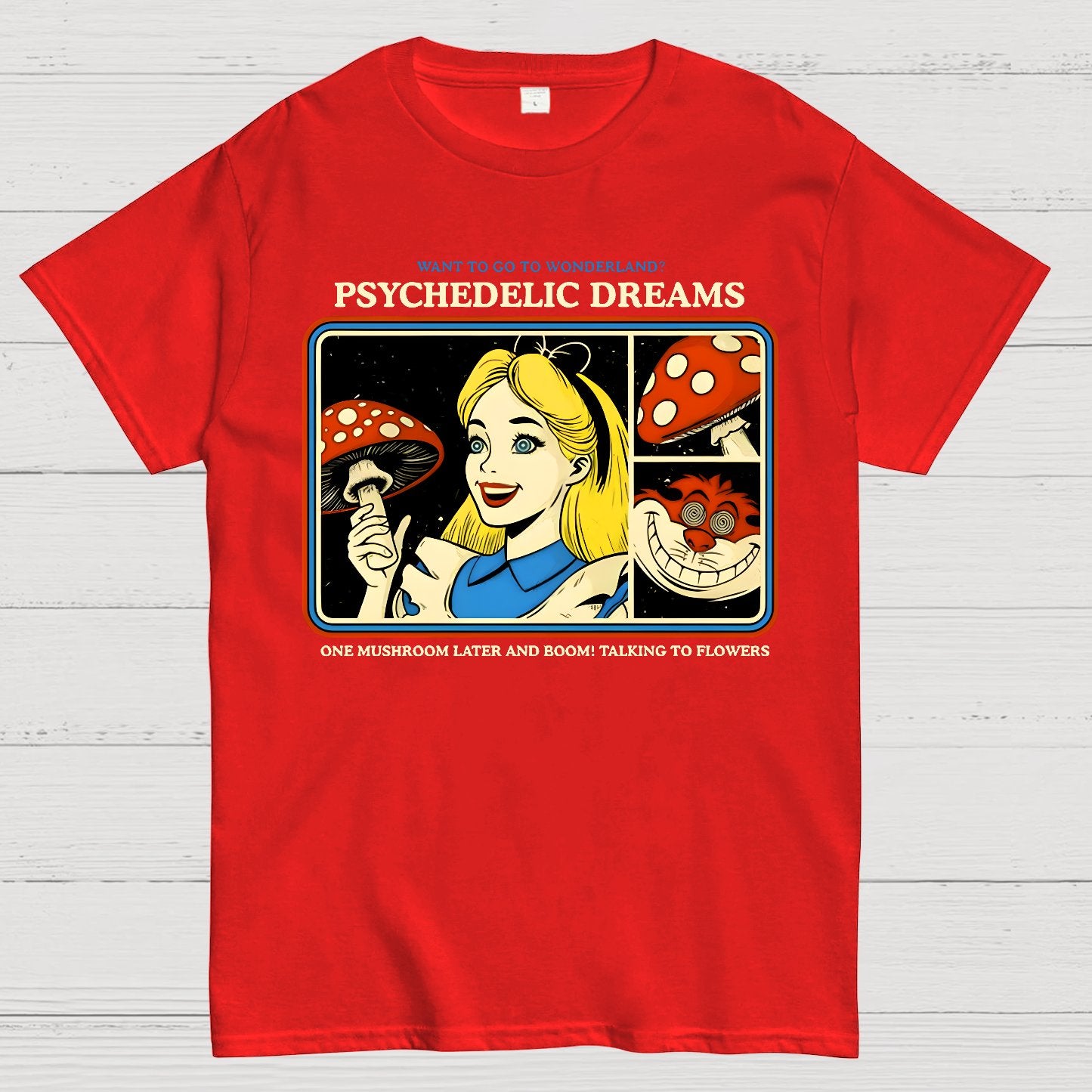 Psychedelic Dreams Geek T-Shirt