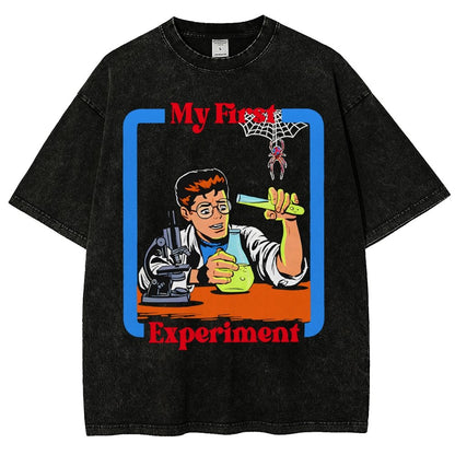 My First Experiment Vintage Distressed T-shirt