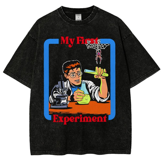 My First Experiment Vintage Distressed T-shirt