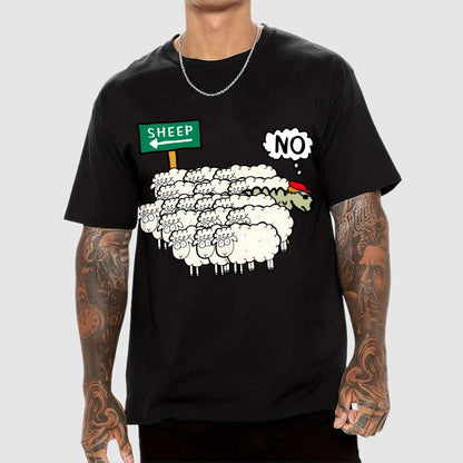 Don't Be a Sheep Geek T-Shirt