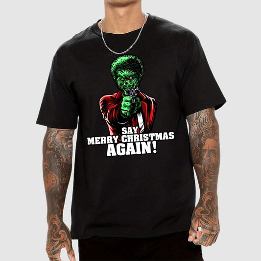 Say it Again Christmas Geek T-Shirt