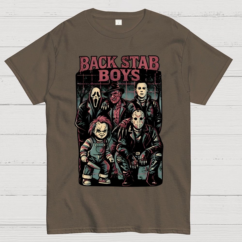 Back Stab Boys Unisex Geek T-Shirt