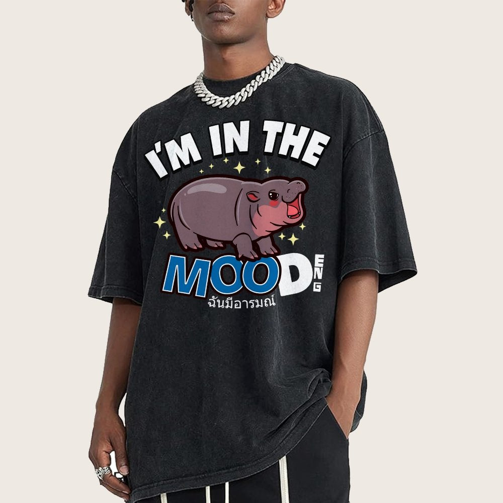 I'm In The MOOd Deng Vintage Distressed T-shirt