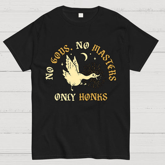 No Gods, No Masters Geek T-Shirt