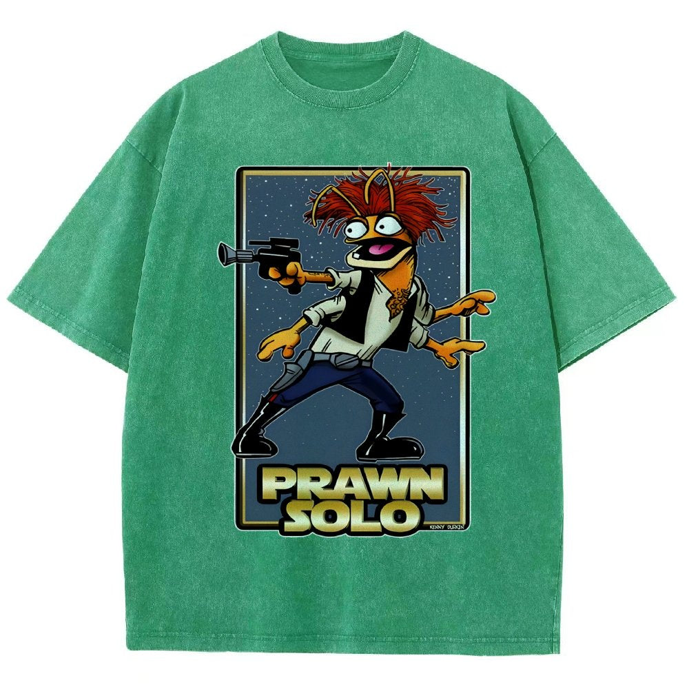 Prawn Hero Vintage Distressed T-shirt