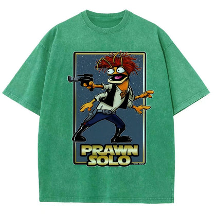 Prawn Hero Vintage Distressed T-shirt