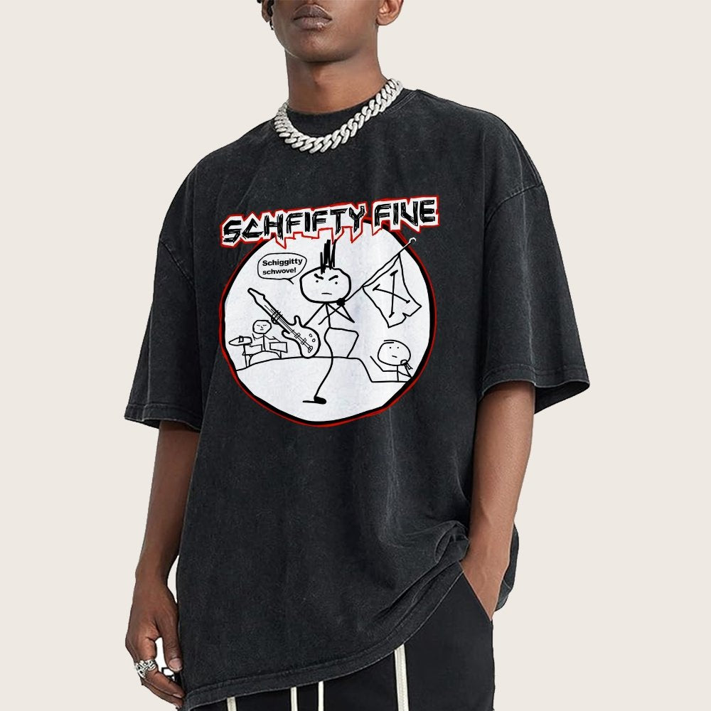 Schfifty Five Vintage Distressed T-shirt