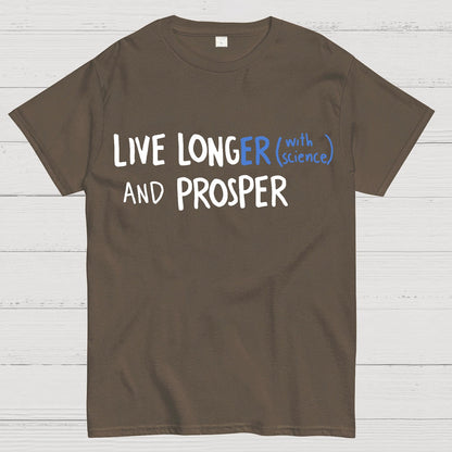 Live Long And Prosper Geek T-Shirt
