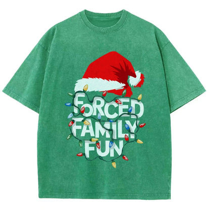 Forced Family Fun Vintage Distressed T-shirt