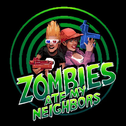Zombie Are Me Neighbors Hunters Nerdy T-Shirt