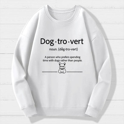 Dog-Tro-Voy Geek Cotton Sweatshirt