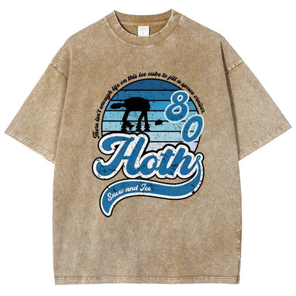 Vintage Snow and Ice Vintage Distressed T-shirt