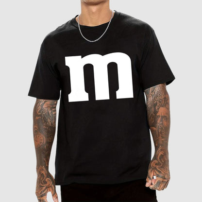 Fun letter M Geek T-Shirt