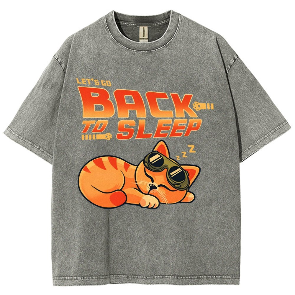 Back To Sleep Vintage Distressed T-shirt