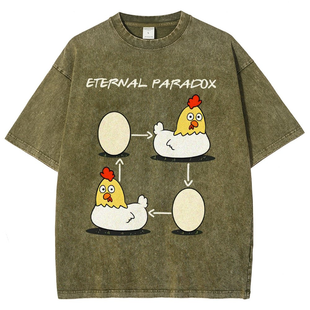 Eternal Paradox Vintage Distressed T-shirt