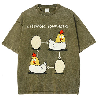 Eternal Paradox Vintage Distressed T-shirt