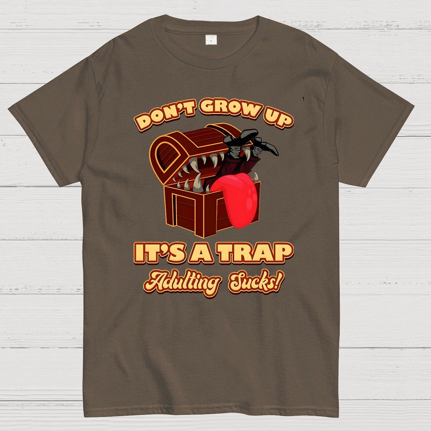 Don't Grow Up It's A Trap Geek T-Shirt