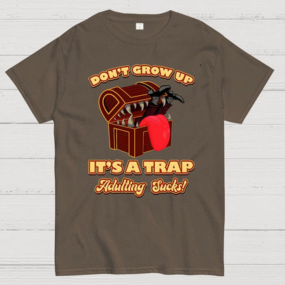 Don't Grow Up It's A Trap Geek T-Shirt