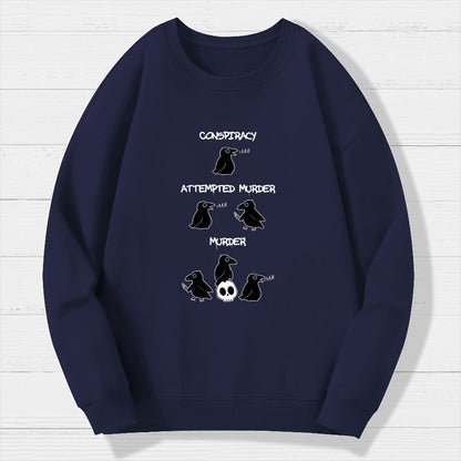 From Conspiracy To Murder Geek Cotton Sweatshirt