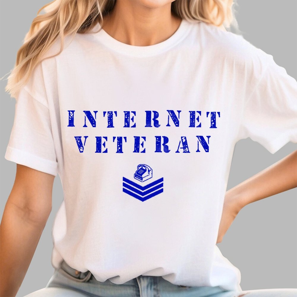 Internet Veteran Geek T-Shirt